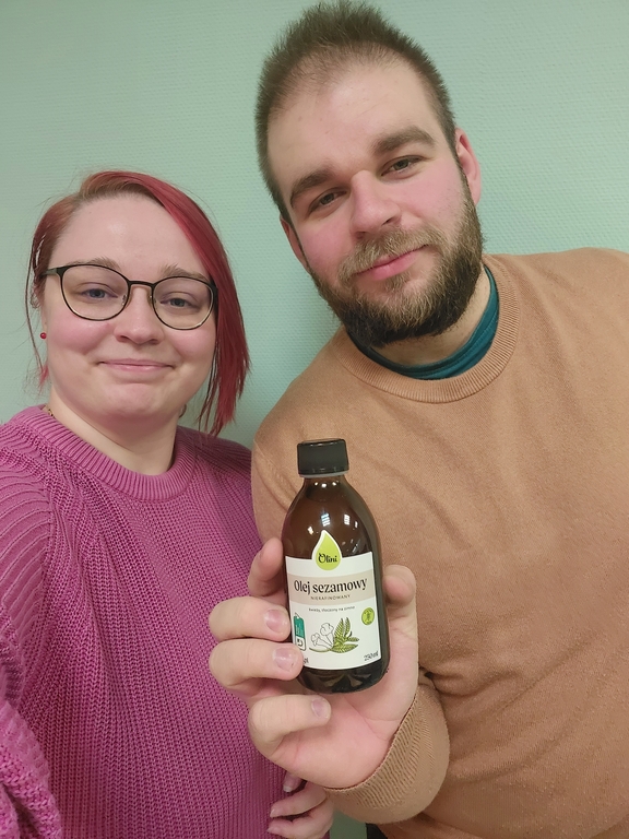 część zespołu projektowego z produktem część zespołu projektowego z produktem